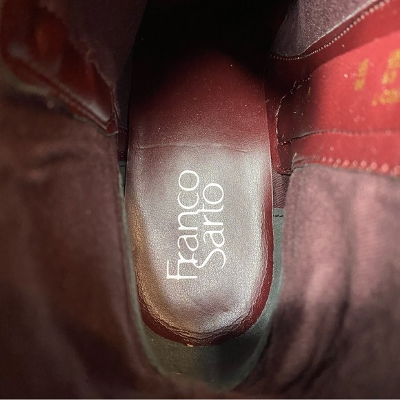 Franco Sarto Colt Brown Leather Bootie 9M - Picture 12 of 14